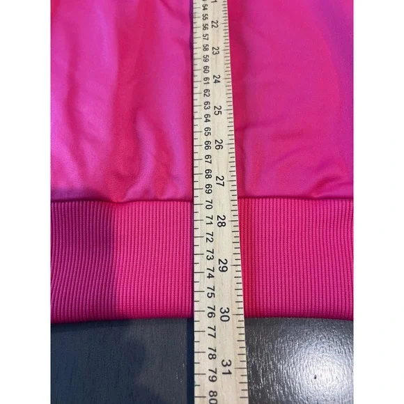 Vintage Puma Sportlifestyle Track Jacket Full Zip Pink Blue Retro Men's XXL - Picture 10 of 10